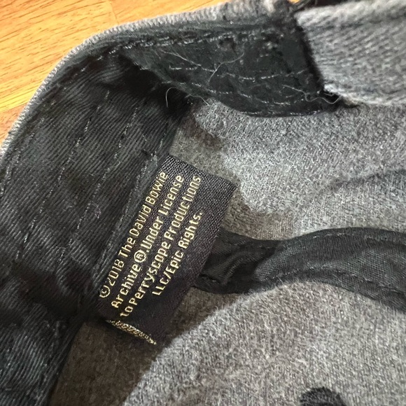 David Bowie lighting bolt dad hat - Picture 3 of 3